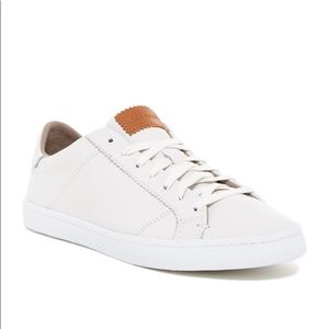 Women’s Cole Haan White Leather Sneakers